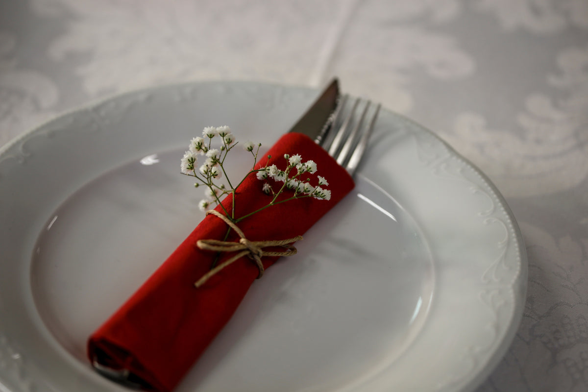 How to Wrap Silverware in a Napkin Far & Away UK
